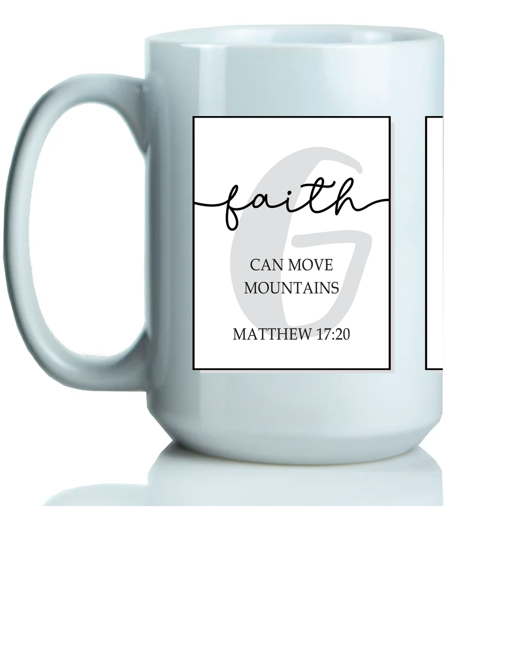 Faith Hope Love 15oz Coffee Mug