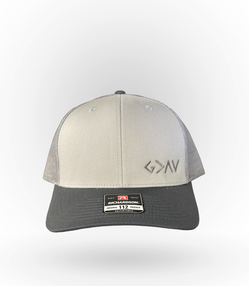 God is Greater Offset Trucker Hat
