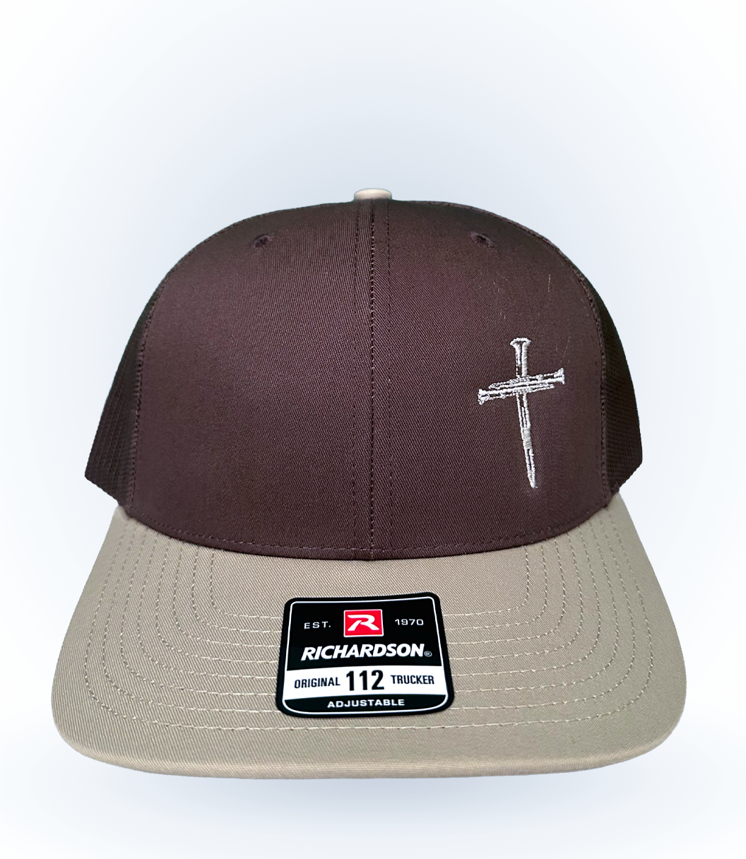 Nail Cross Trucker Hat