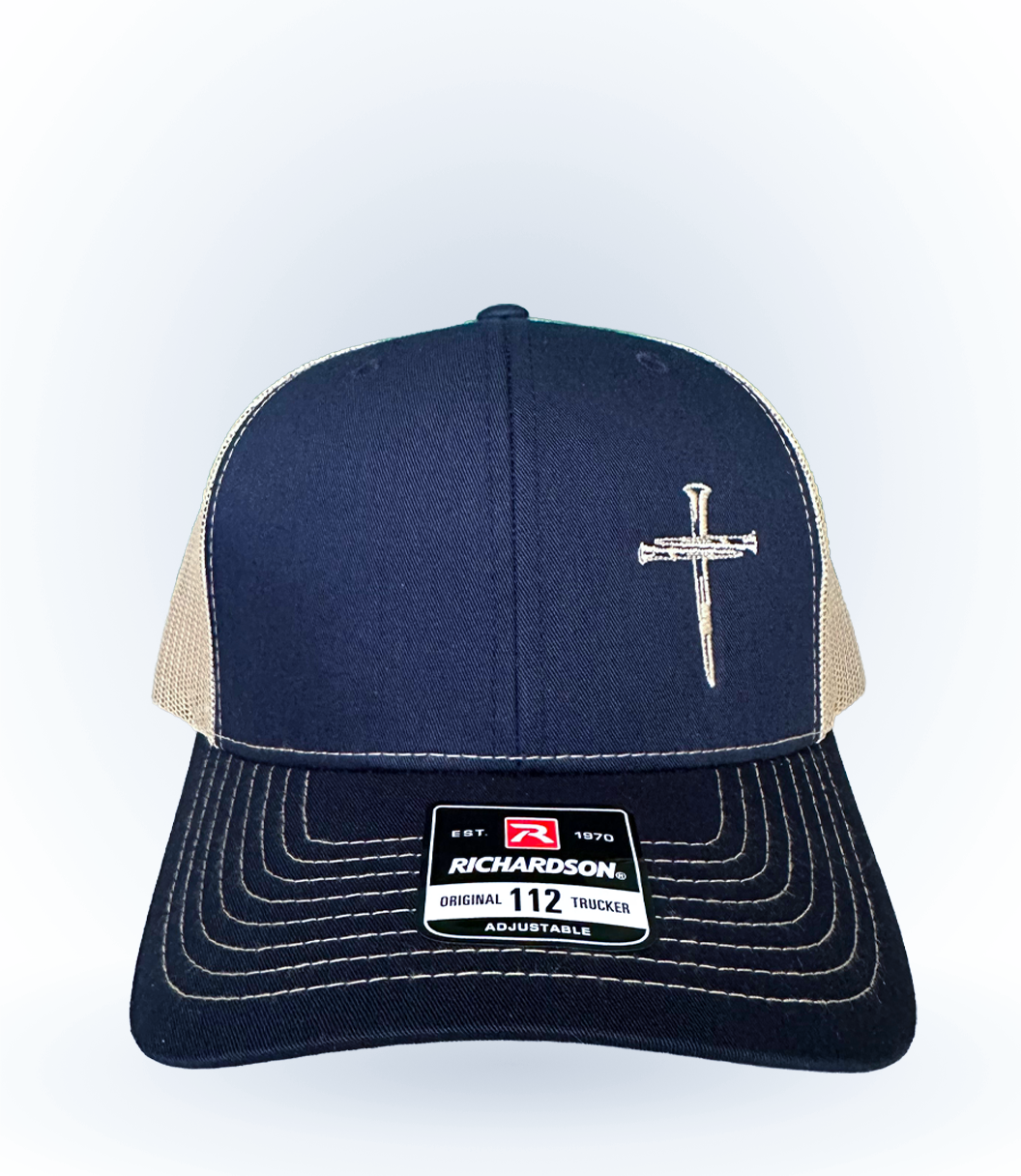 Nail Cross Trucker Hat