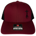 Rooted Cross Trucker Hat